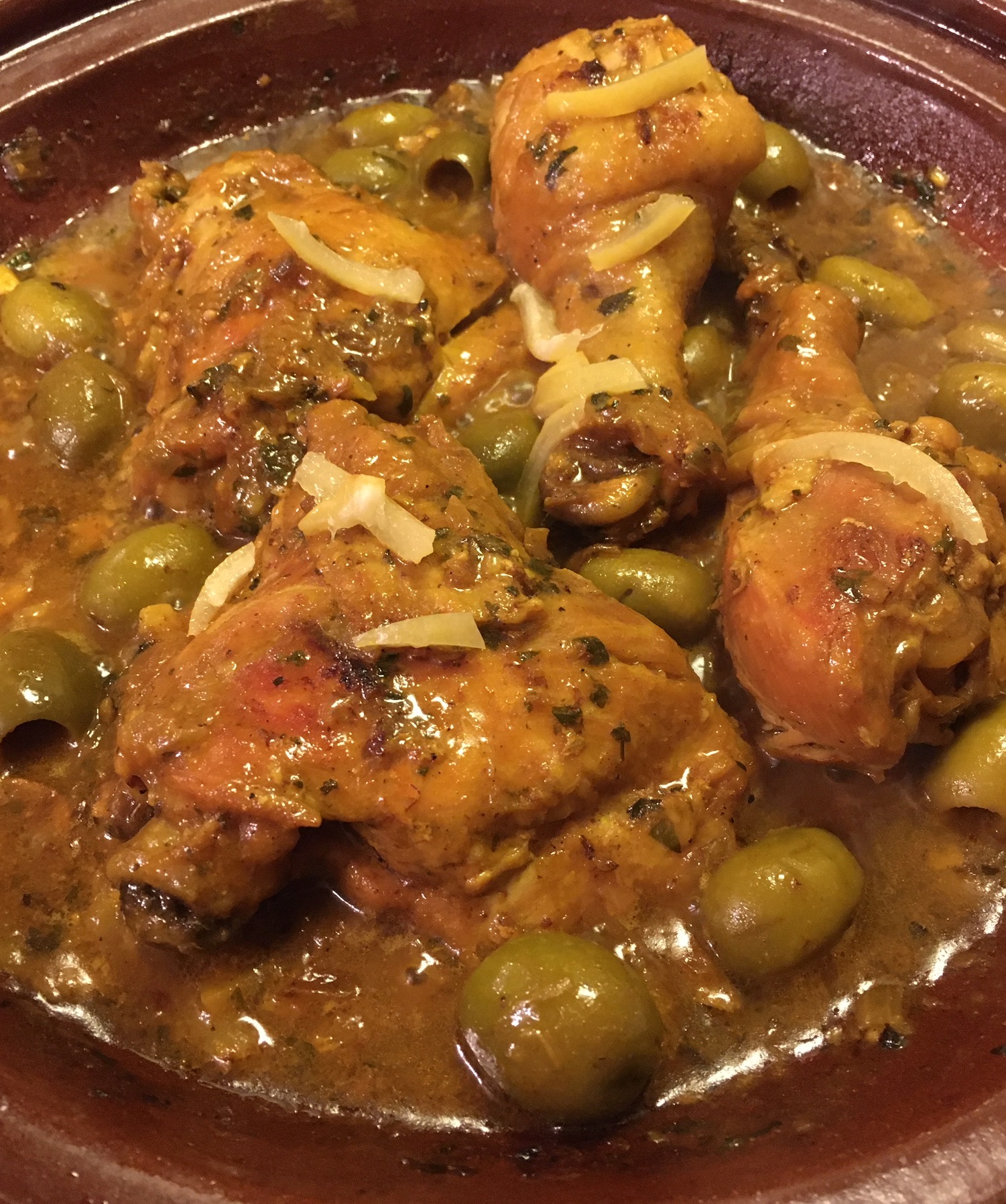 Chicken Tagine With Olives And Preserved Lemon Stirring Up Adventure